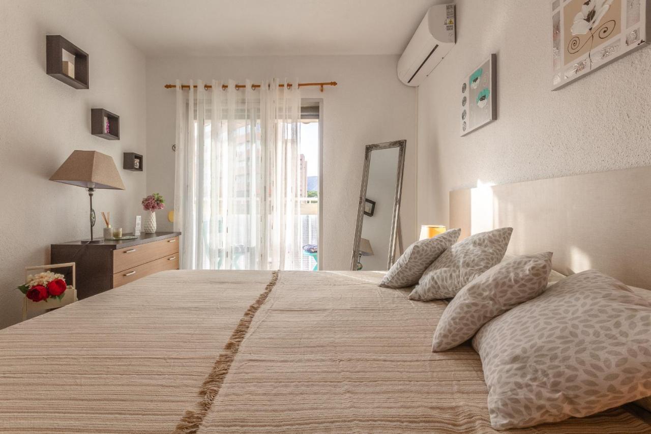 2Br Flat - Aircon - 5 Min Walk To Benidorm Beach Lägenhet Exteriör bild
